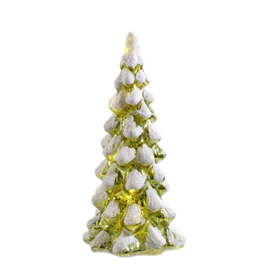 "Käthe Wohlfahrt Small Glass Christmas Tree – Handcrafted Holiday Decoration"