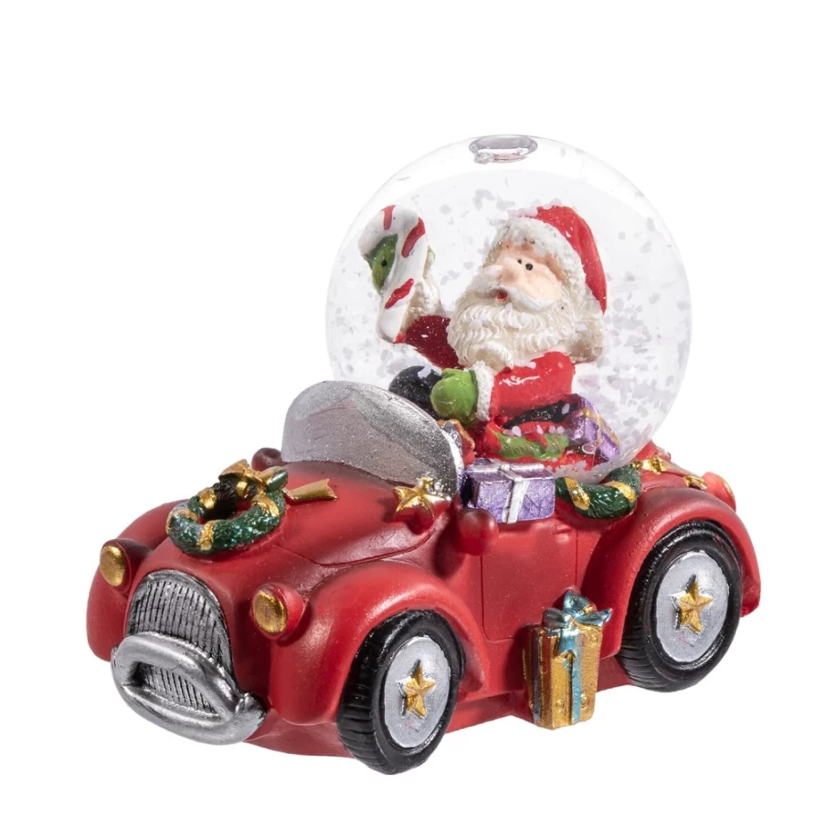 Käthe Wohlfahrt Christmas Trip Snow Globe - Handcrafted Holiday Decoration