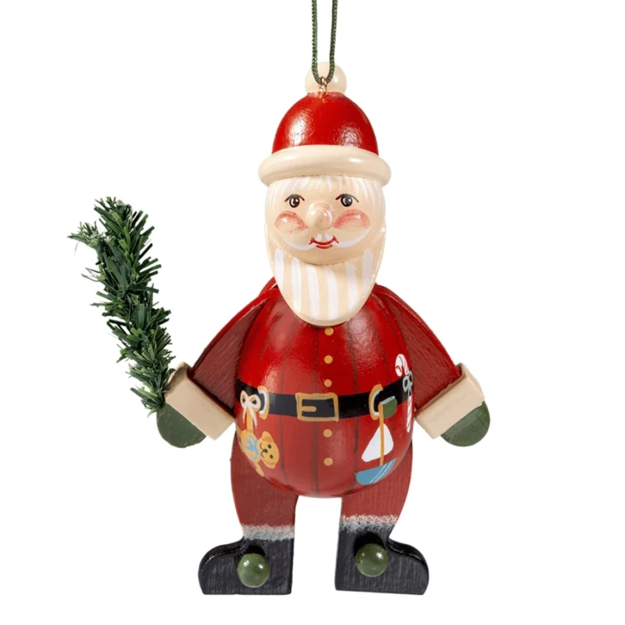 "Original Santa Figurine by Käthes – Handcrafted Christmas Decoration"