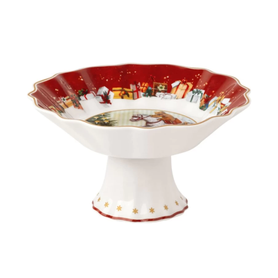 Villeroy & Boch Small Decorative Bowl on Base - Elegant Gift for Home Decor
