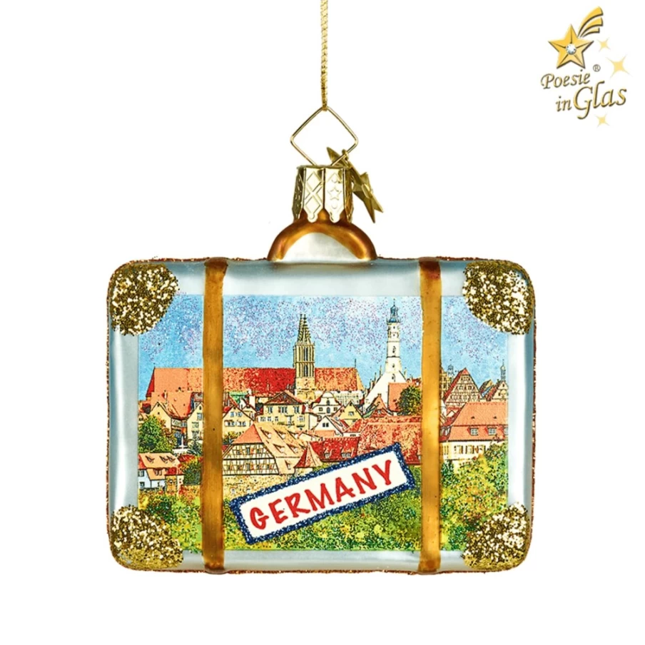 Poesie in Glas Rothenburg Suitcase - Premium Travel Luggage for Stylish Journeys