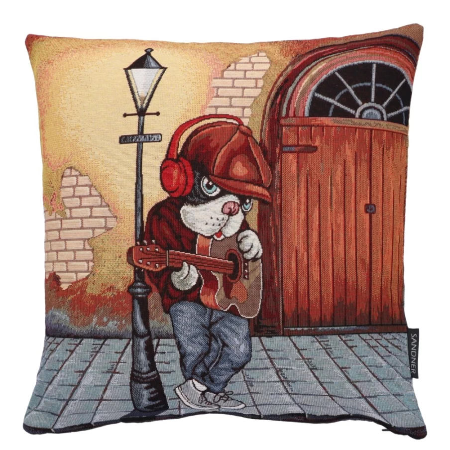 Sandner Musican Decorative Cushion Cover - Stylish and Comfortable Pillow Case for Home Decor