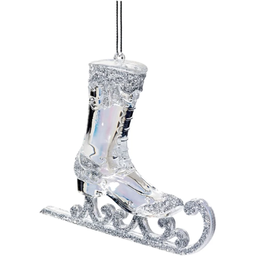 "Käthe Wohlfahrt Acrylic Ice Skates – Premium Figure Skating Blades for Adults & Kids"