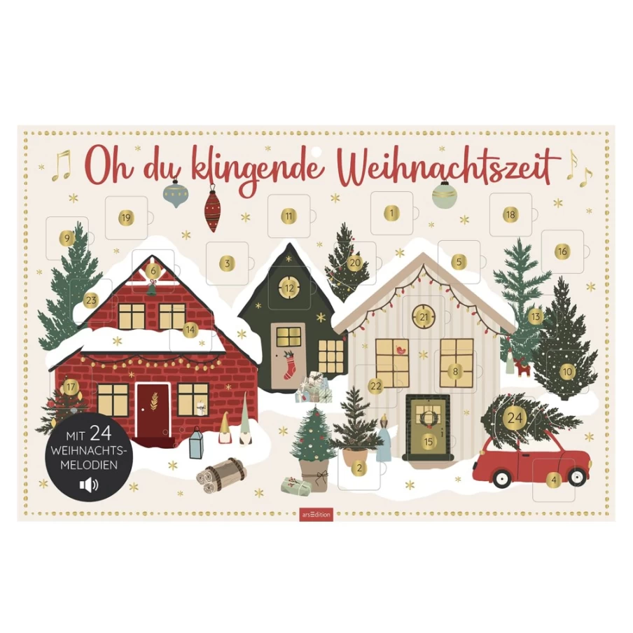 "Käthe Wohlfahrt Sound Advent Calendar – Festive Christmas Music Box for Holiday Countdown"