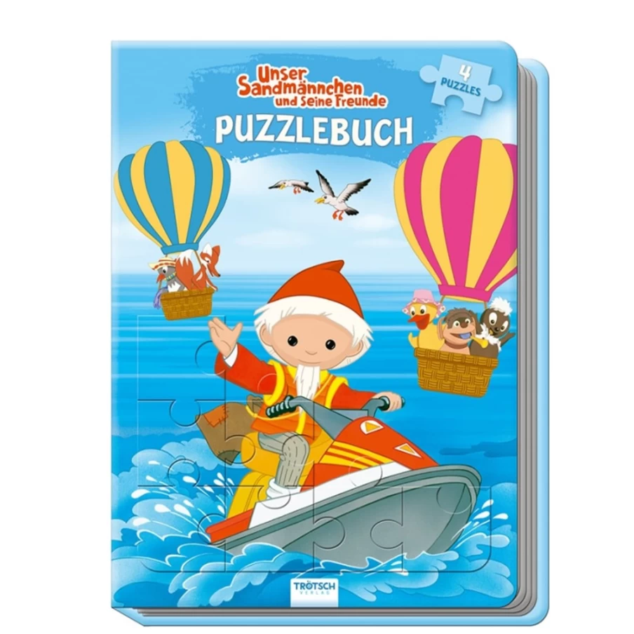 Sandman Puzzle Book by Trötsch Verlag – Fun and Challenging Activity for All Ages