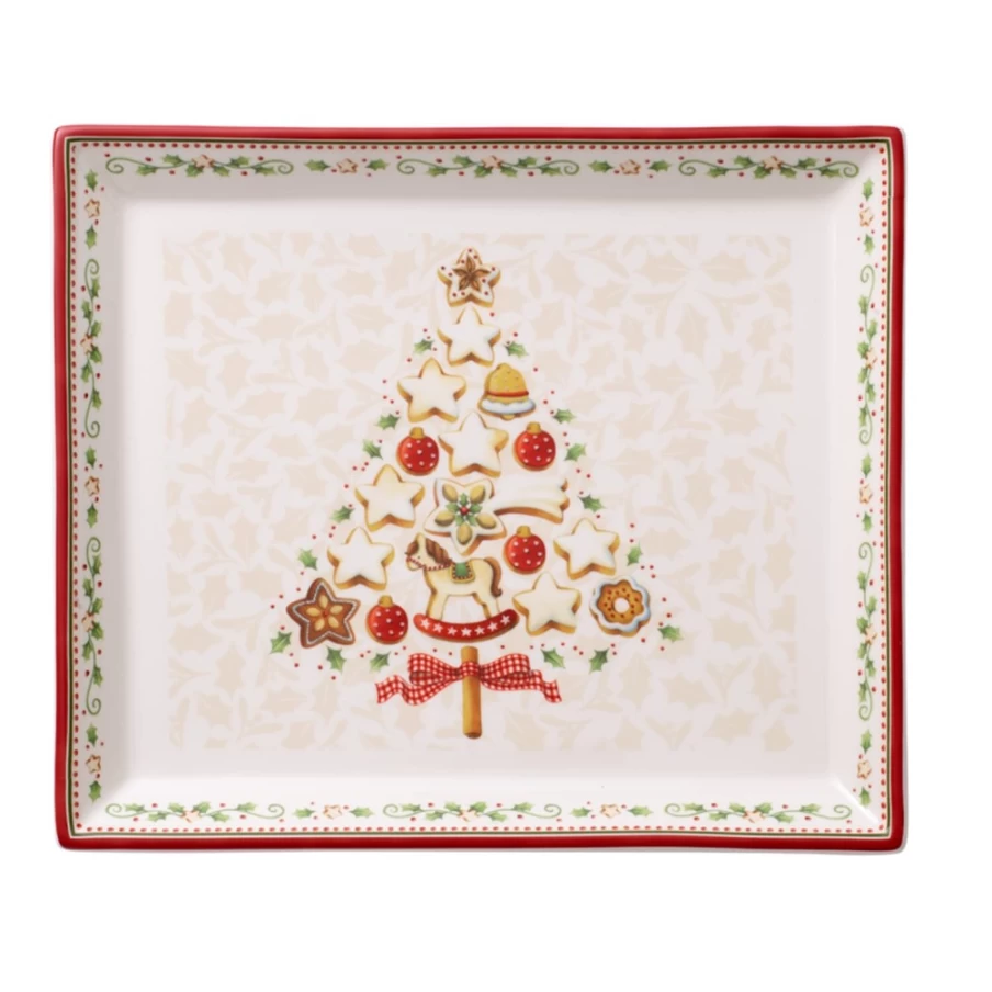 Villeroy & Boch Winter Bakery Delight Porcelain Dessert Plate for Small Pastries