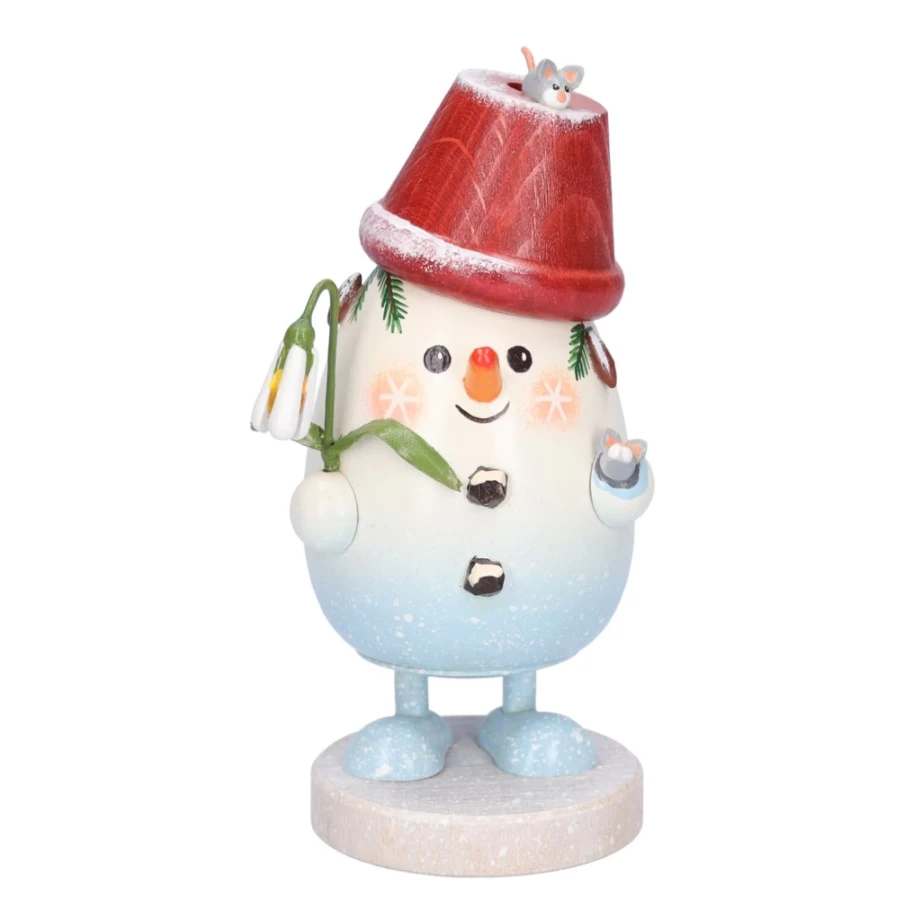 "Käthes Original Snow Baby Smoky Collectible Figurine – Handcrafted German Christmas Decoration"