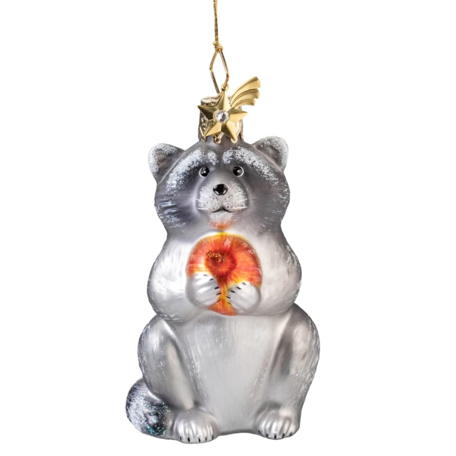"Poesie in Glas Raccoon Perfume – Unique and Elegant Fragrance"