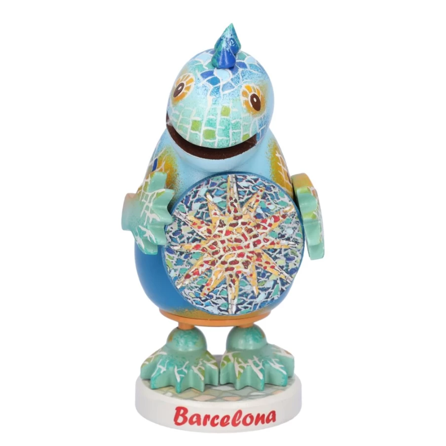 Käthes Original El Drac The Dragon Barcelona Smoky Figurine - Handcrafted Collectible Statue