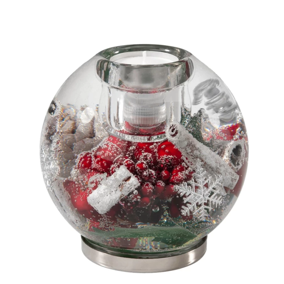 Käthe Wohlfahrt Led Dreamlight Noel Mercur Maxi Candle Holder - Decorative Christmas LED Light