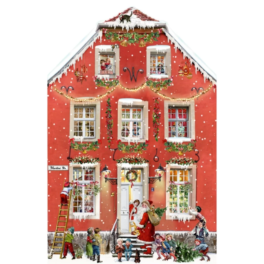 Käthe Wohlfahrt Christmas At Home Advent Calendar - Festive Holiday Countdown Decor