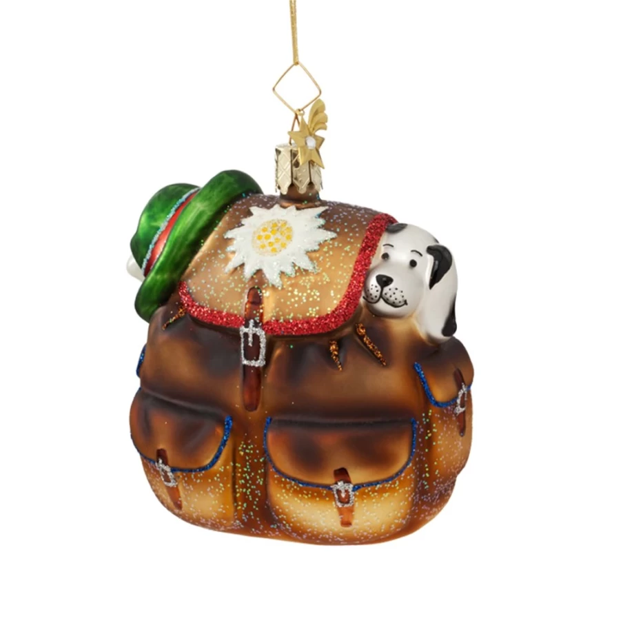Poesie in Glas Bavarian Style Large Backpack for Travel & Outdoor