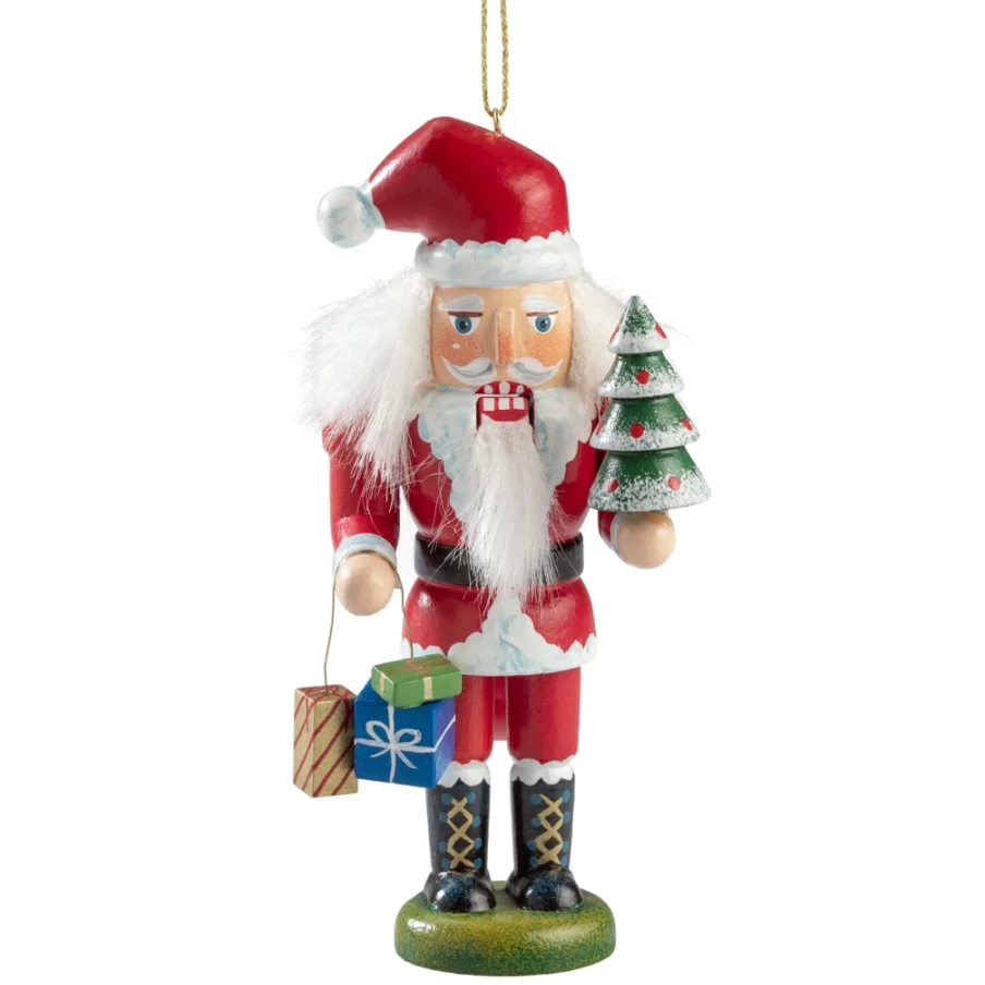 Käthes Original Miniknackl "Santa Claus" Christmas Figurine, 3.7 Inch Collectible Holiday Decoration