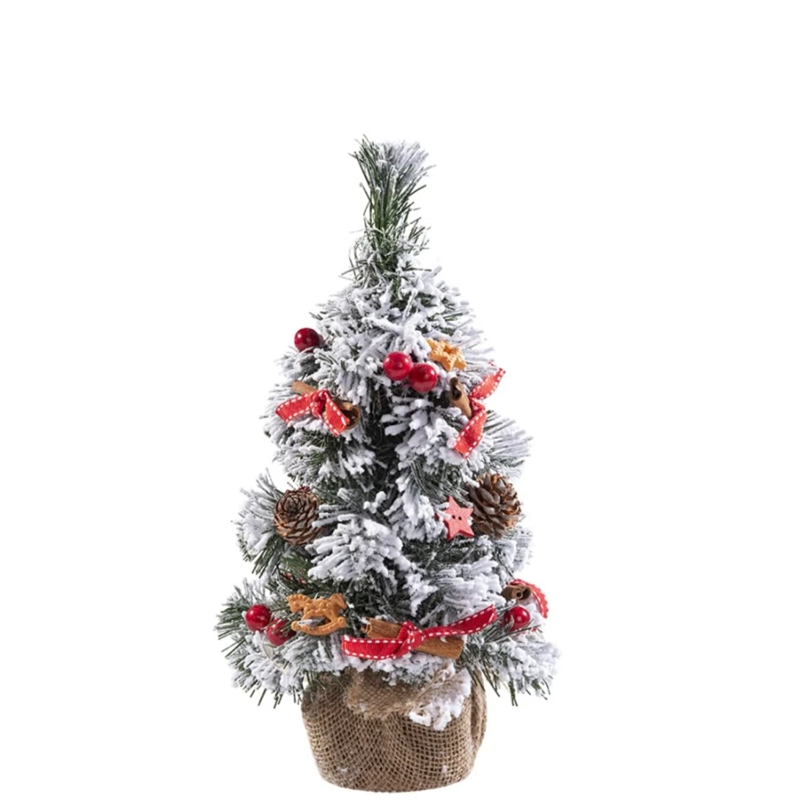 "Käthe Wohlfahrt 35cm Snowy Christmas Tree – Festive Holiday Decor"