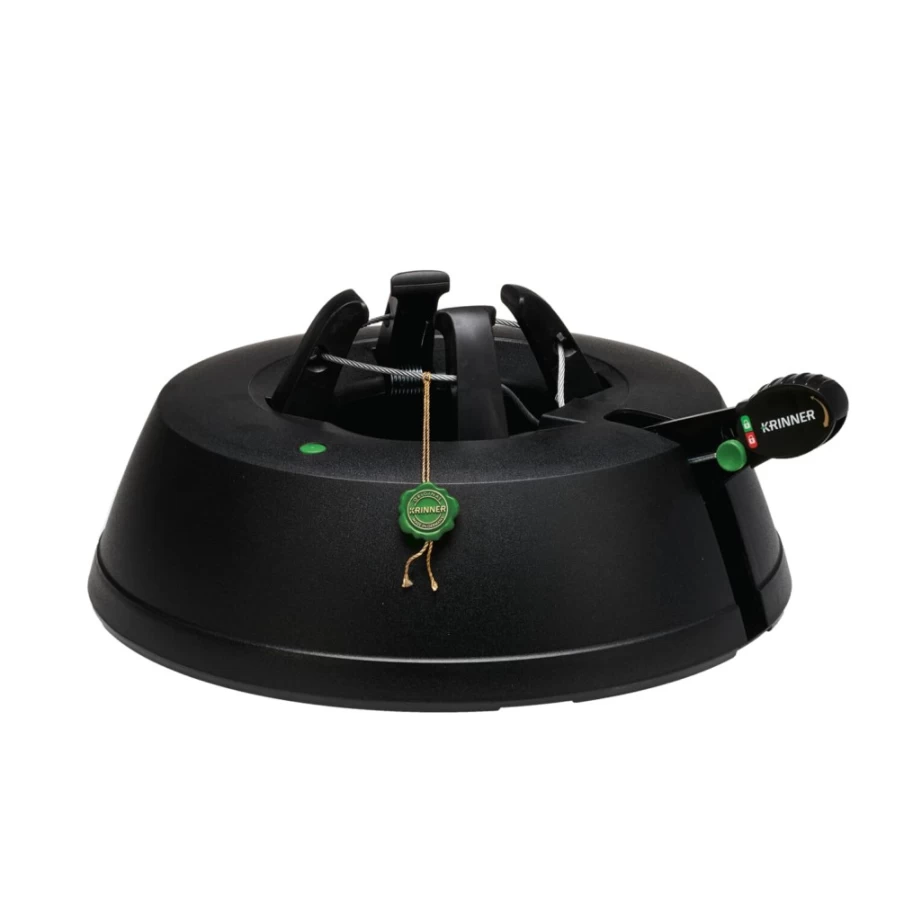 Krinner Green-Line M Christmas Tree Stand – Heavy Duty Metal Base for Stable Holiday Decor