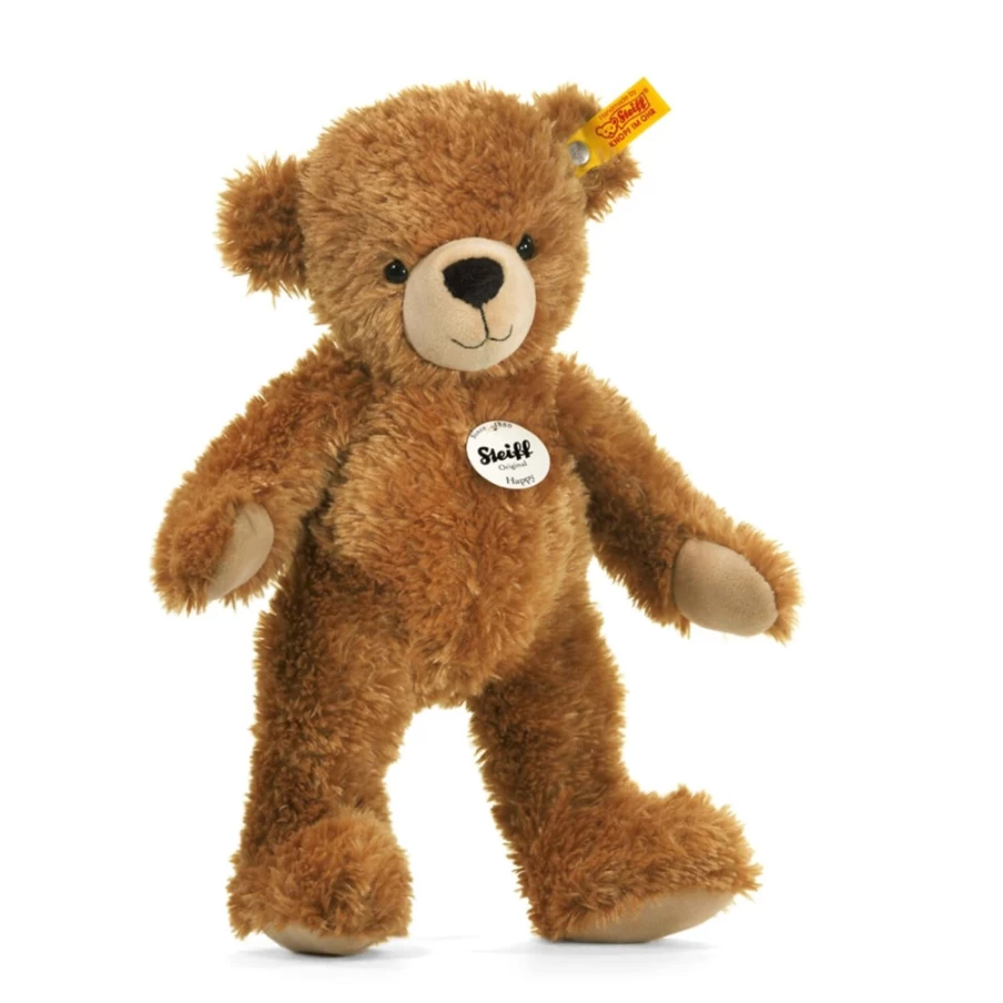 Steiff Teddy Bear "Happy" 40cm Plush Stuffed Animal Collectible Toy