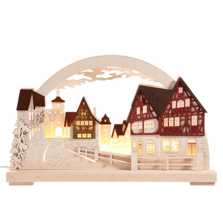 "Käthe Wohlfahrt Original Rothenburg Ornament – Handmade German Christmas Decoration"