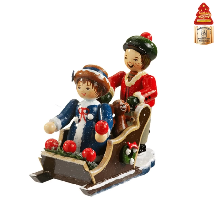 "Käthes Original Sleigh Ride - Festive Holiday Christmas Decoration"