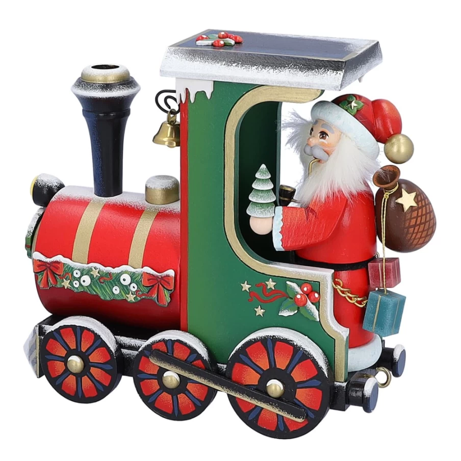 Käthes Original Christmas Journey Wooden Incense Smoker - Handcrafted German Holiday Decor