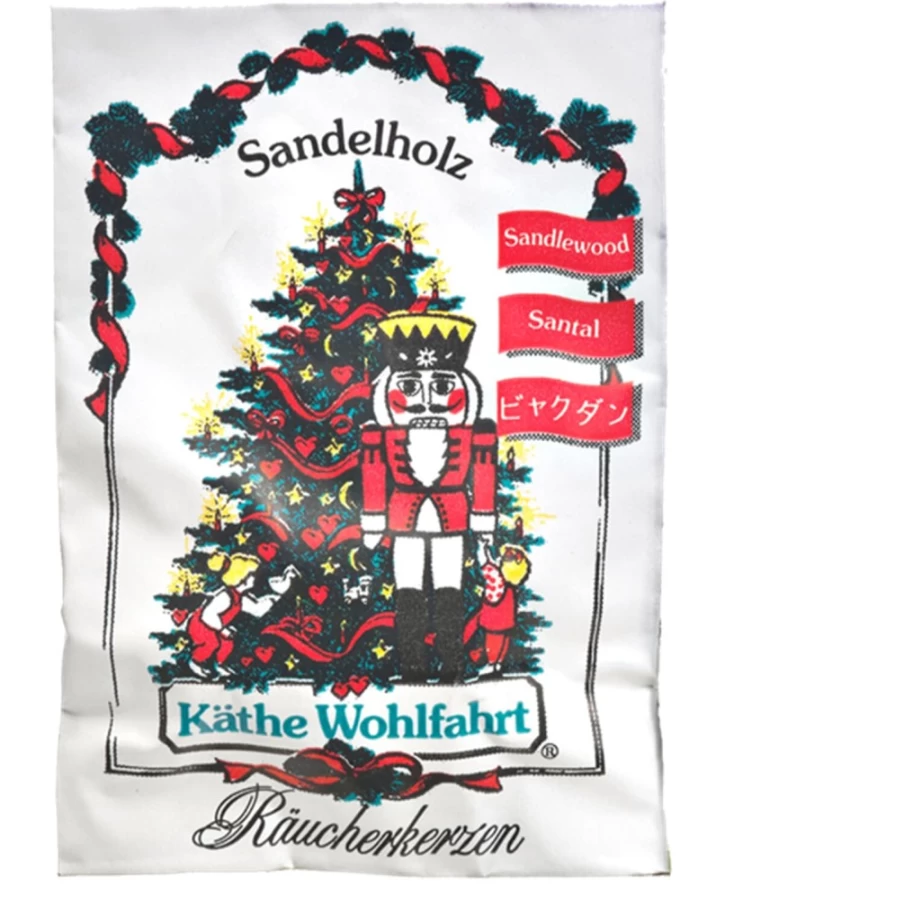 Käthe Wohlfahrt Premium Sandalwood Incense Cones – Long-Lasting Aromatic Fragrance for Relaxation & Meditation