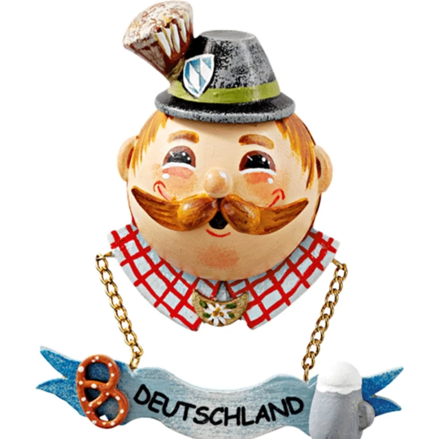 "Käthes Original Bavarian Man Germany Magnet – Traditional German Souvenir Gift"