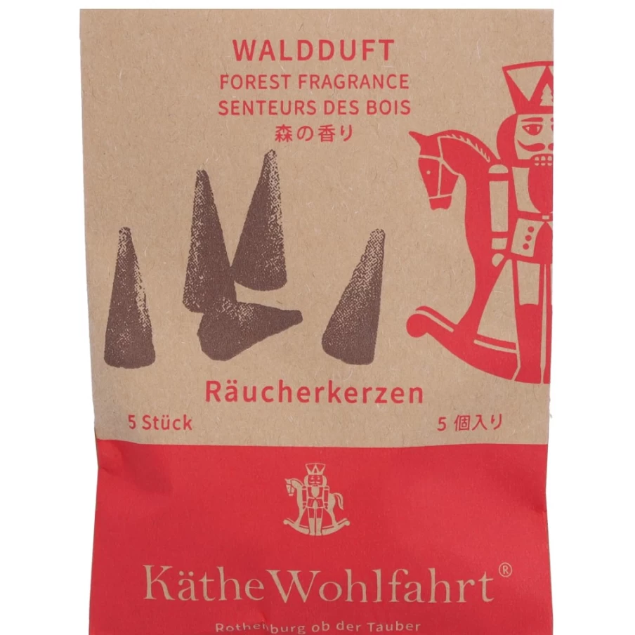 Käthe Wohlfahrt Aromatic Forest Scent Incense Cones – Premium Quality for Relaxation & Ambience