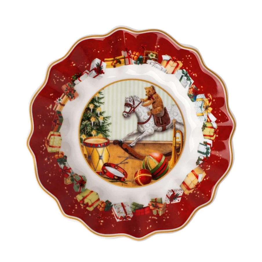 Villeroy & Boch Small Decorative Bowl on Base - Elegant Gift for Home Decor