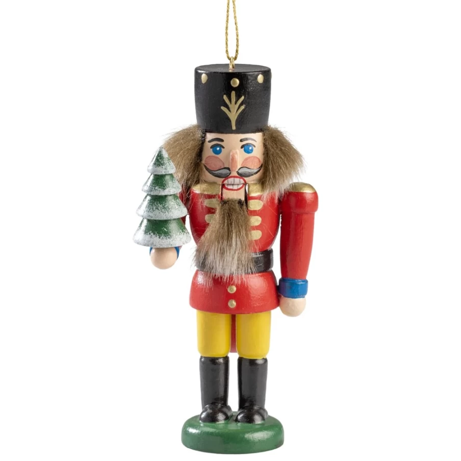 "Käthe Wohlfahrt Original German Wooden Nutcracker 'Country' Christmas Decoration"