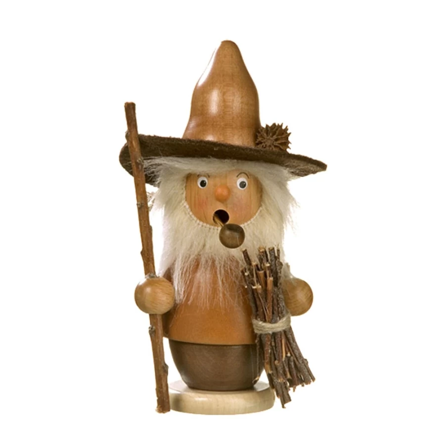 Christian ULBRICHT Handcrafted Forest Hiker Incense Smoker - Wooden Aroma Diffuser for Relaxation & Meditation
