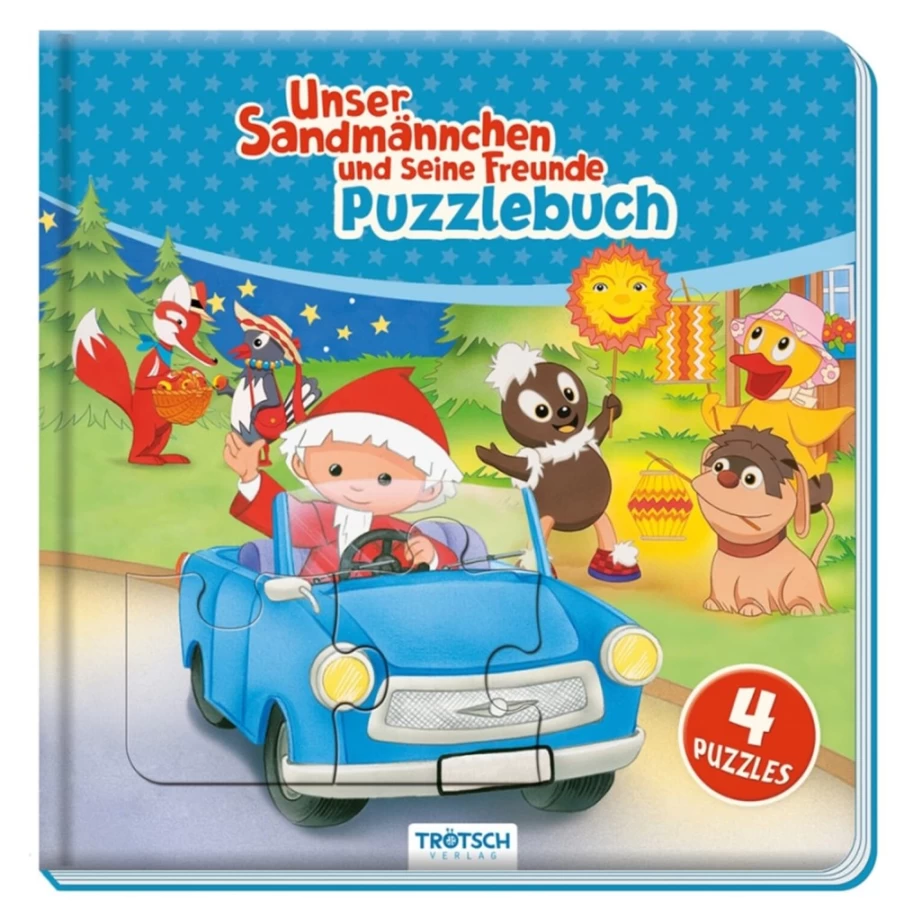 Sandman Puzzle Book by Trötsch Verlag – Challenging Brain Teaser for Adults