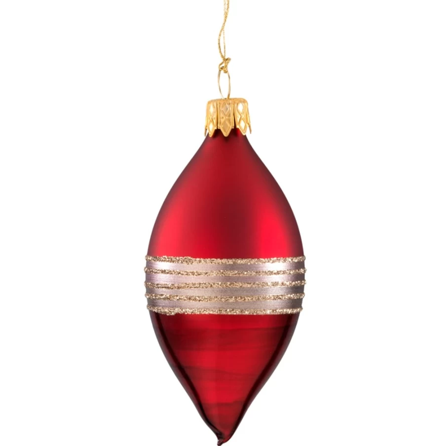 "Käthe Wohlfahrt Olive Dark Red Glitter Ribbon – Matt/Varnish Finish for Decorative Crafts"