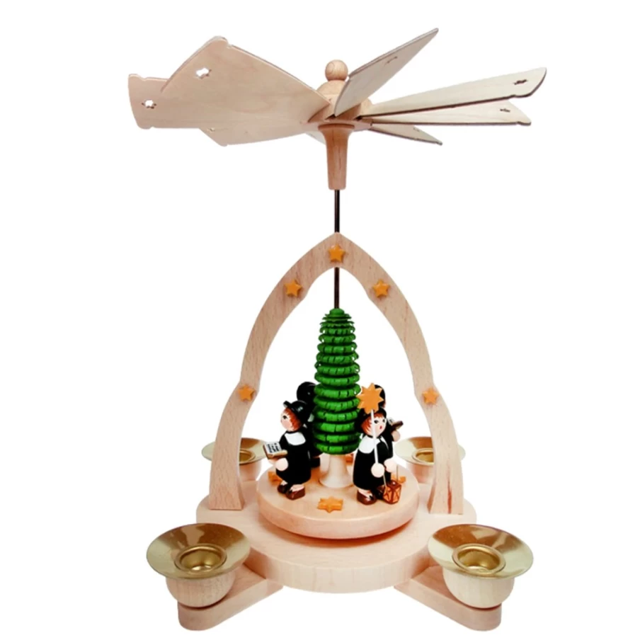 Käthes Original Pyramid Choir Singers - Handcrafted Christmas Figurines for Holiday Decor