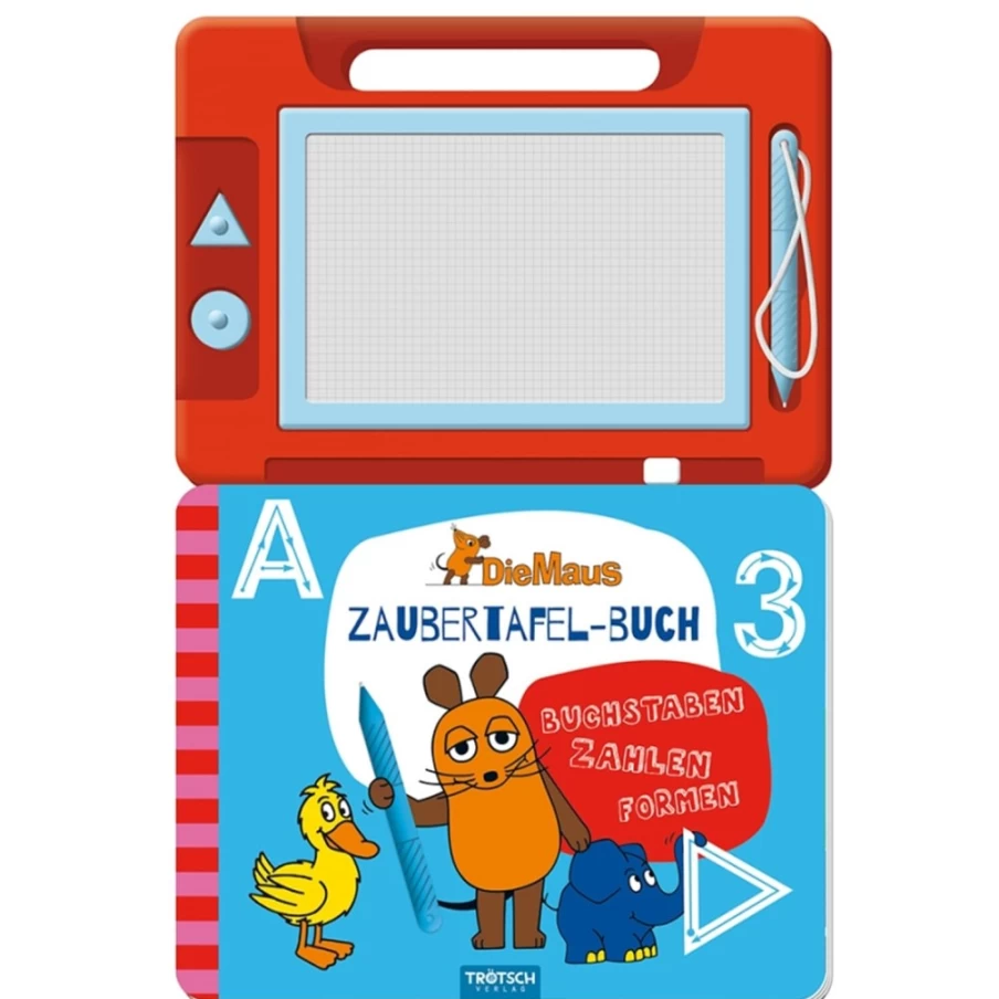 Trötsch Verlag Magic Board Book "The Mouse" – Interactive Learning Toy for Kids