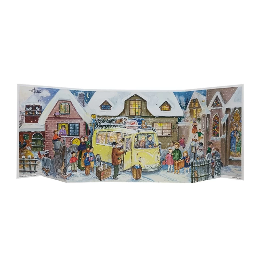 Käthe Wohlfahrt Winter Journey Advent Calendar - Festive Holiday Countdown Decor