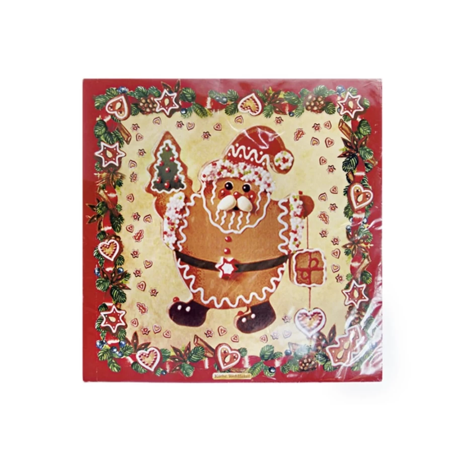 "Käthe Wohlfahrt Gingerbread Christmas Paper Napkins – Festive Holiday Tableware"