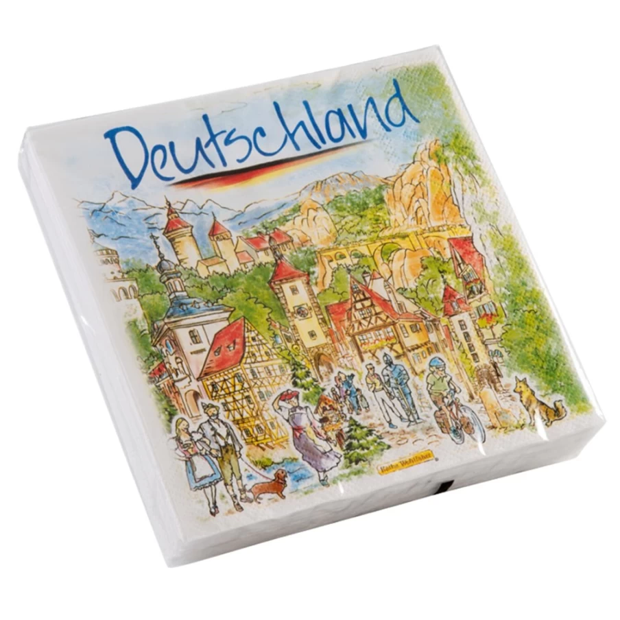 Käthe Wohlfahrt Premium German Paper Napkins - Festive Holiday Tableware