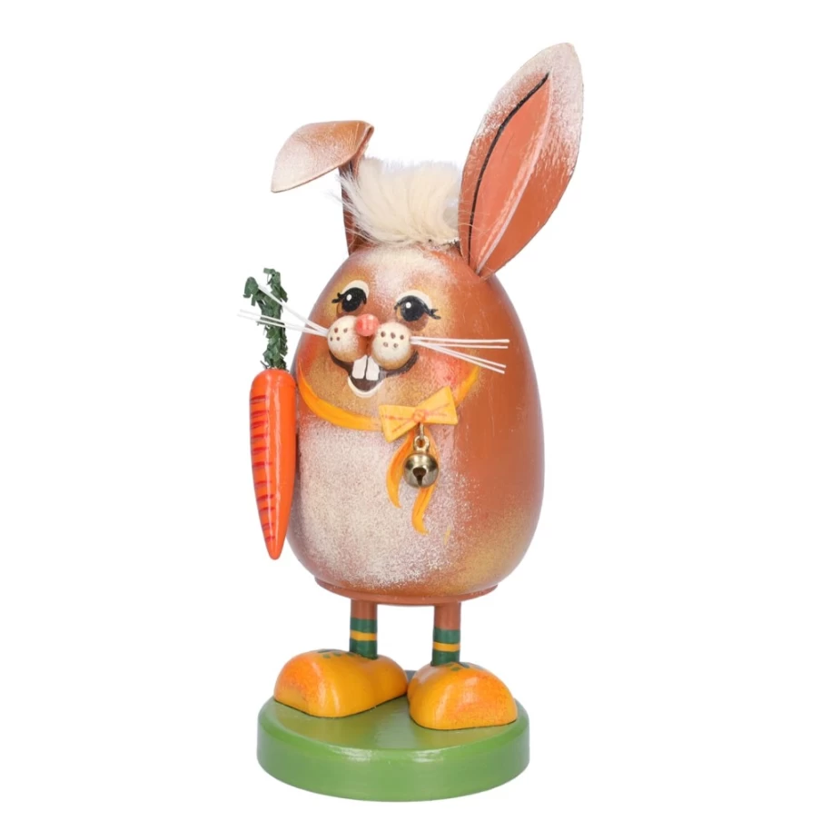 Käthes Original Smoky Easter Bunny - Handcrafted Decorative Figurine for Holiday Decor