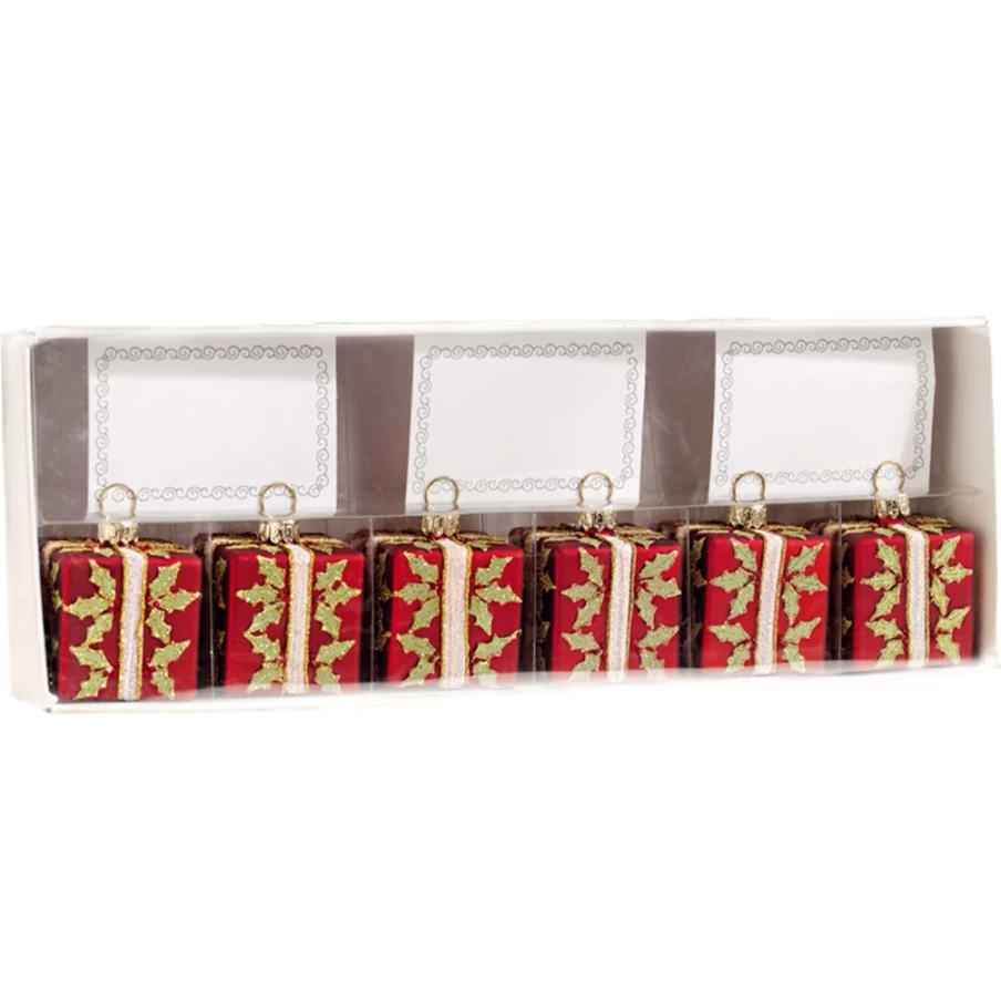 "Käthe Wohlfahrt Genuine Leather Red Card Holder – Premium Compact Wallet for Cards"