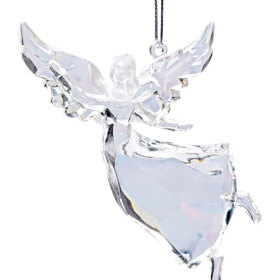 "Käthe Wohlfahrt Angel - Handcrafted Acrylic Christmas Ornament for Holiday Decor"
