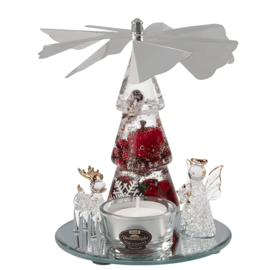 Käthe Wohlfahrt Dreamlight "Noel" Pyramid Mini Christmas Decoration