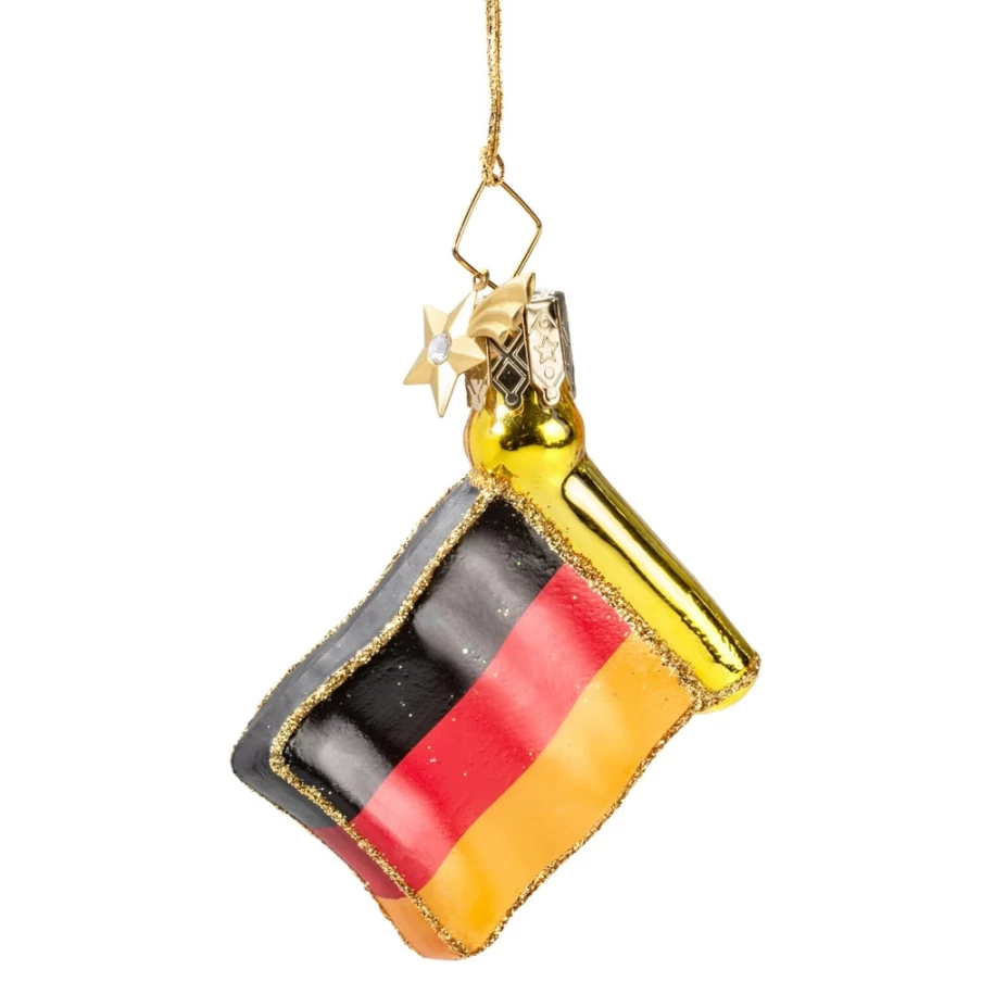 "Poesie in Glas Germany Flag - Small Decorative German Flag for Home & Gifts"