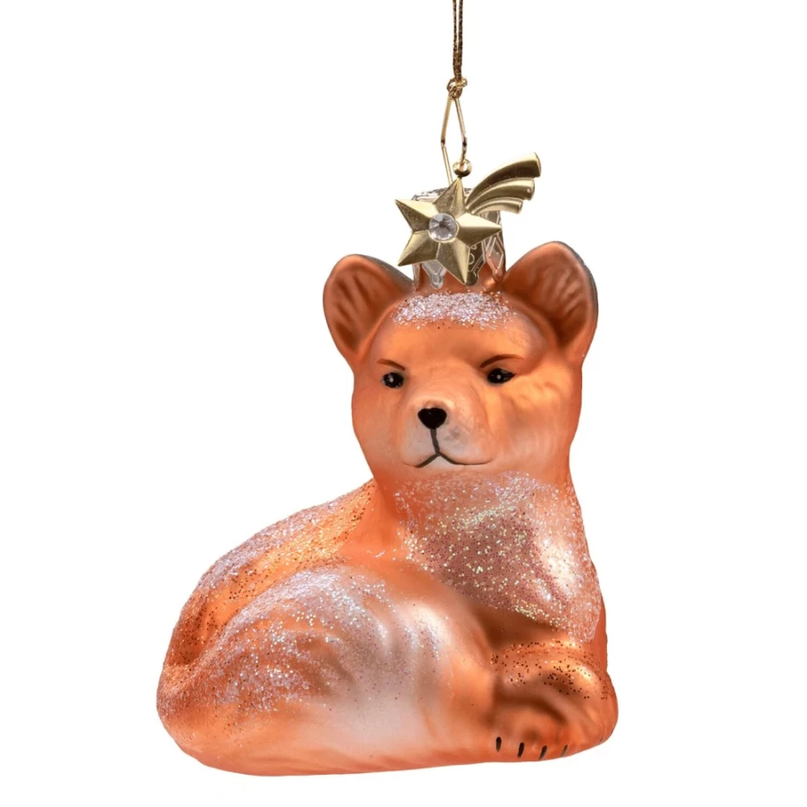 "Poesie in Glas Baby Fox - Adorable Collectible Figurine for Home Decor"