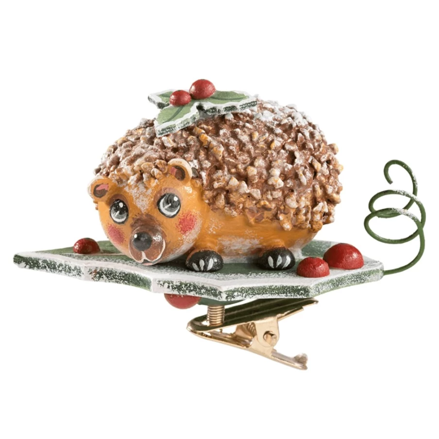 Käthes Original Adorable Hedgehog Clip - Cute Animal Hairpin for Stylish Accessories