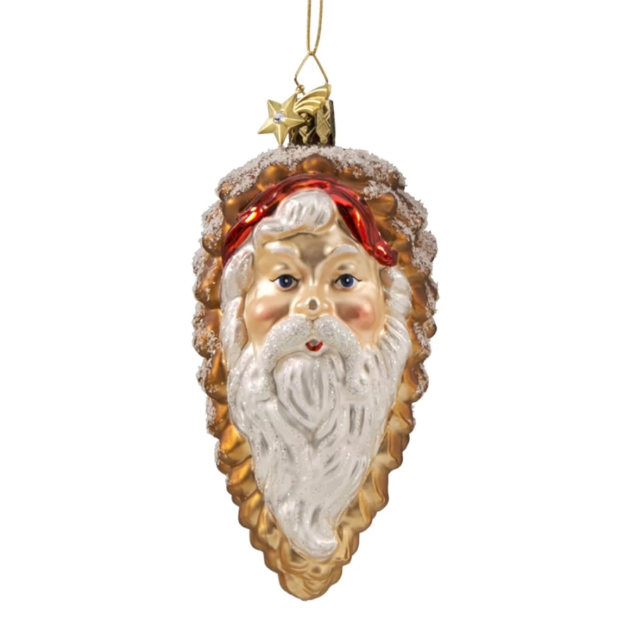 "Poesie in Glas Santa - Festive Holiday Scented Candle Gift"