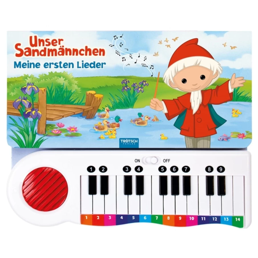 "Trötsch Verlag Sandman Piano Book – Learn to Play Classic Tunes"