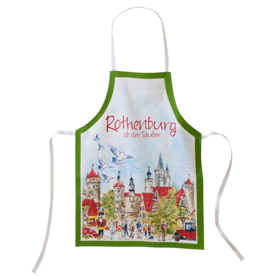 "Käthe Wohlfahrt Rothenburg Apron - Traditional German Christmas Market Apron"