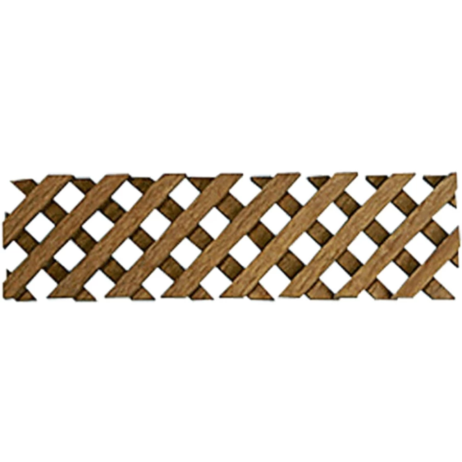 Käthe Wohlfahrt Pyramid Fence Christmas Decoration - 20/77 mm (H/L 3") Metal Ornament for Tree and Home