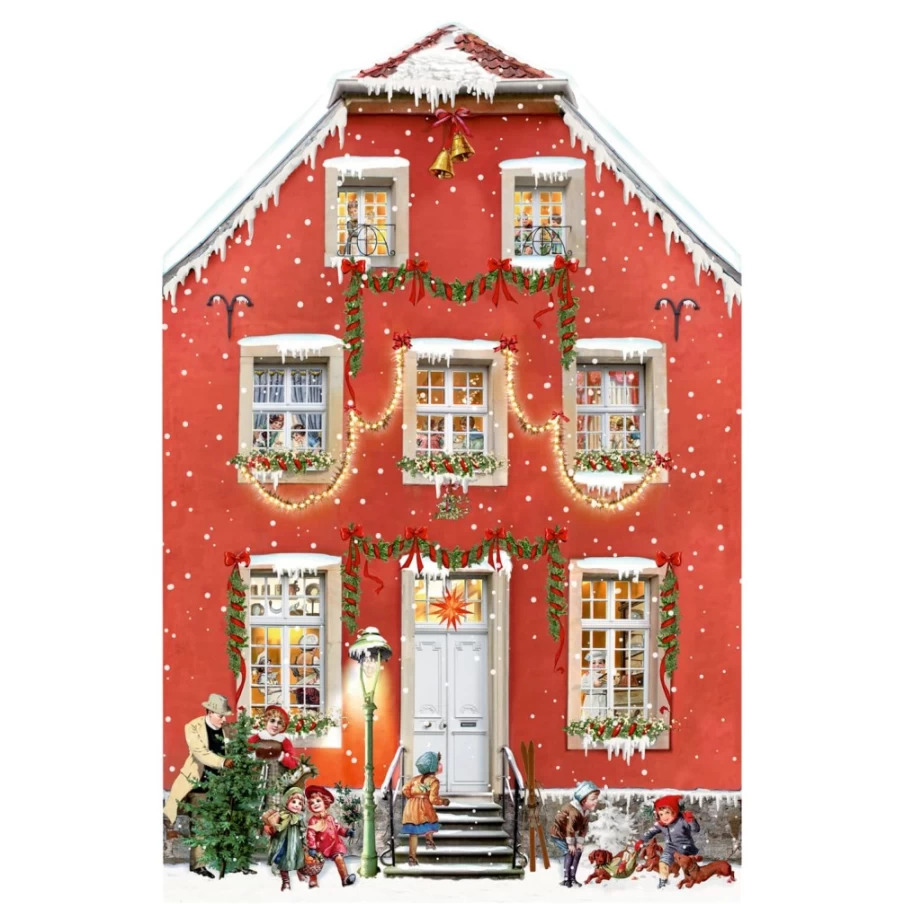 Käthe Wohlfahrt Christmas At Home Advent Calendar - Festive Holiday Countdown Decor