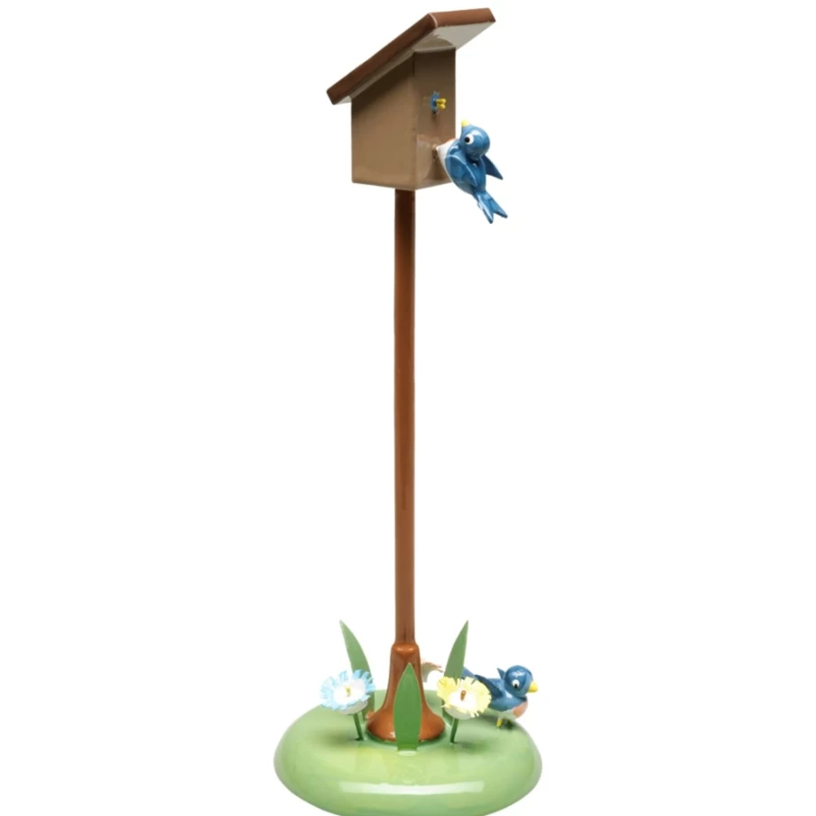 WENDT & KÜHN Premium Starling Nesting Box – Handcrafted Wooden Bird House for Garden Wildlife