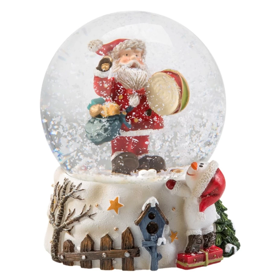 Käthe Wohlfahrt Large Snow Globe "Drum Roll" - Collectible Christmas Decoration